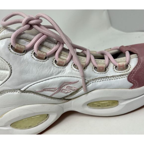 Reebok Question Mid 10 sneaker mens basketball pink toe Allen Iverson collection main image 8